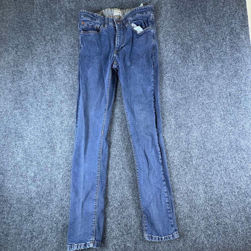Weatherproof Vintage Mens‎ Skinny Fit Blue Stretch Denim Jeans 30x32